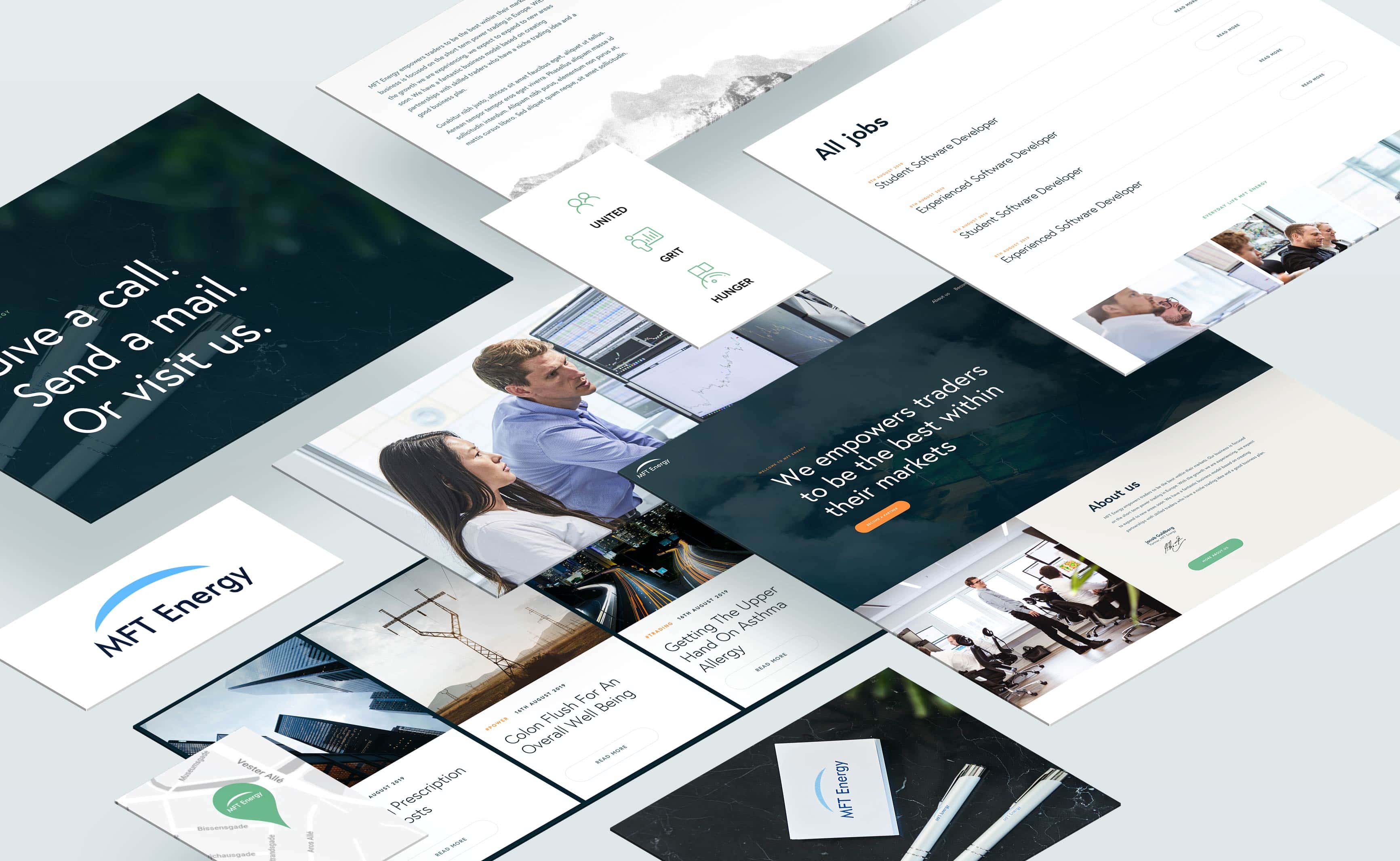 Professionel hjemmeside bygget i WordPress af Apparat